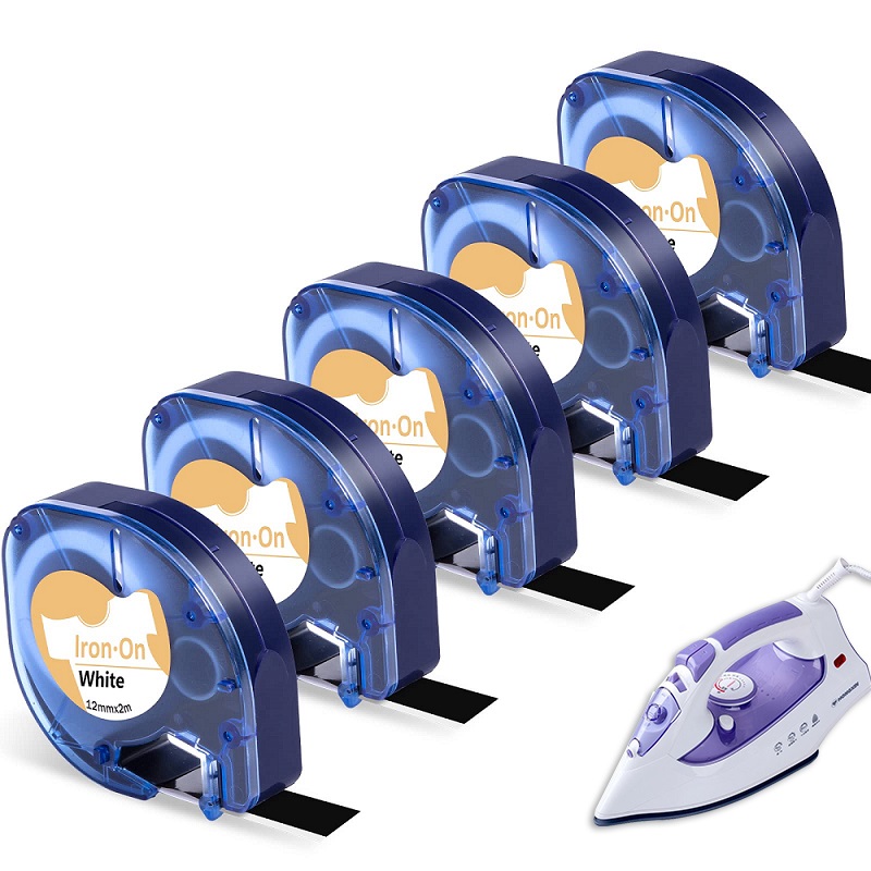 Commercial Fabric Printing Machine - 5Pk d'étiquettes en tissu à repasser