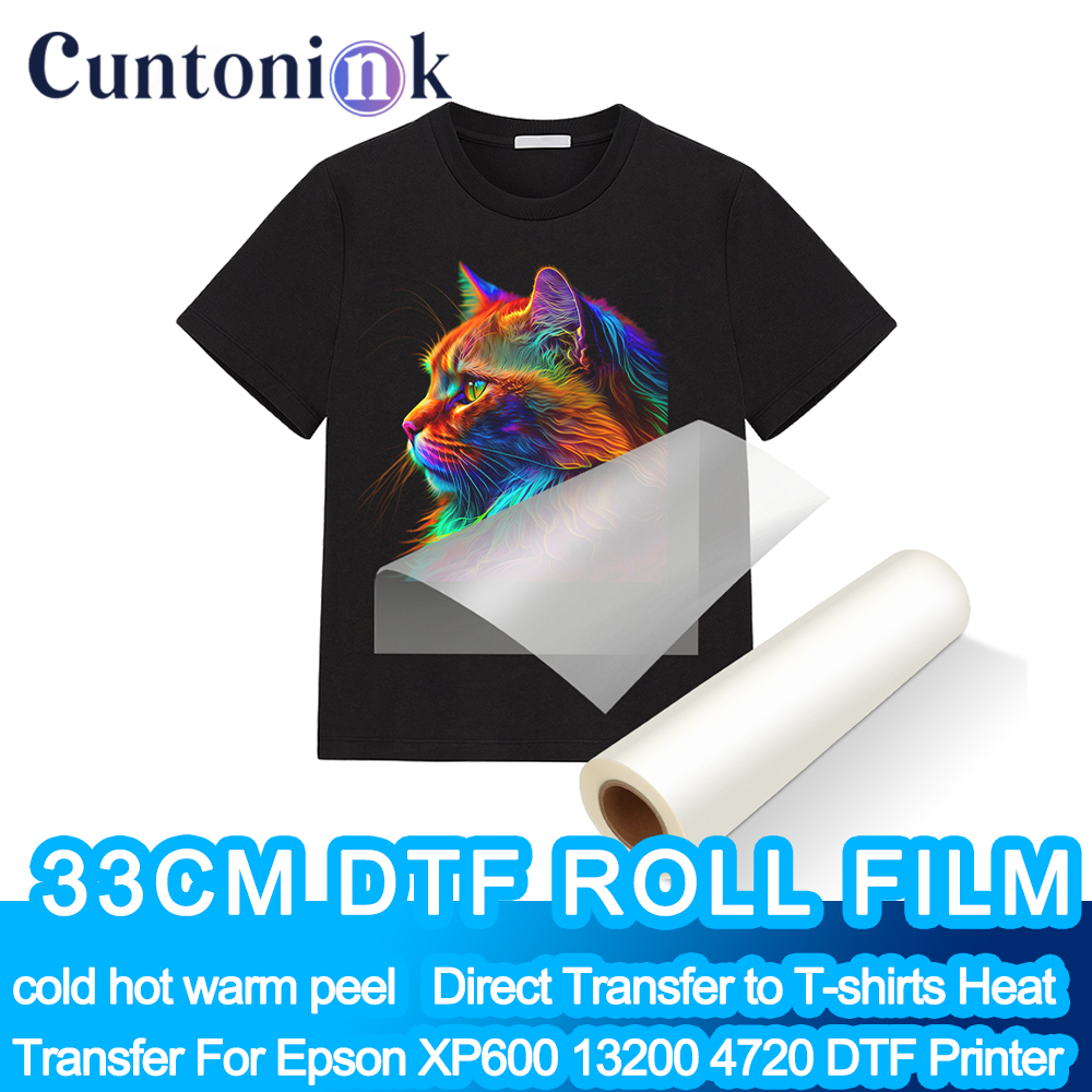 Dtf Hot Peel Film - Rouleau de Film PET DTF 33cm,