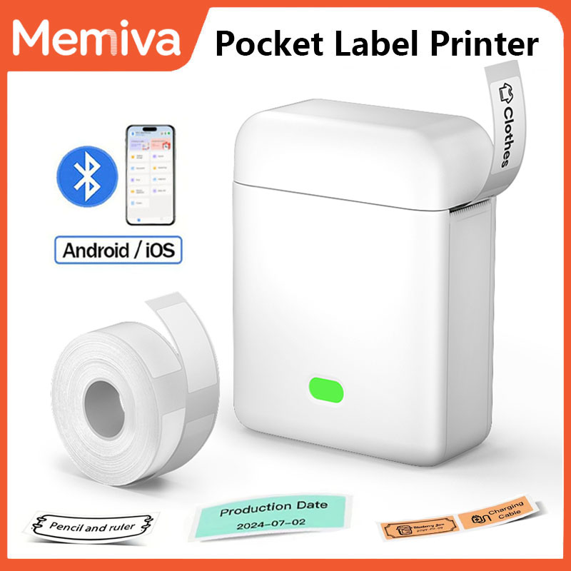 Commercial Photo Printer - Imprimante d'étiquettes thermiques portable Memiva L12