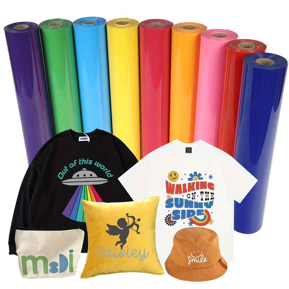 Heat Transfer Vinyl Roll - Vinyle thermocollant HTV 12 pouces x