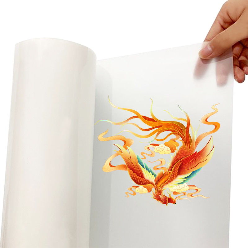 Dtf Hot Peel Film - Film de transfert UV DTF PET