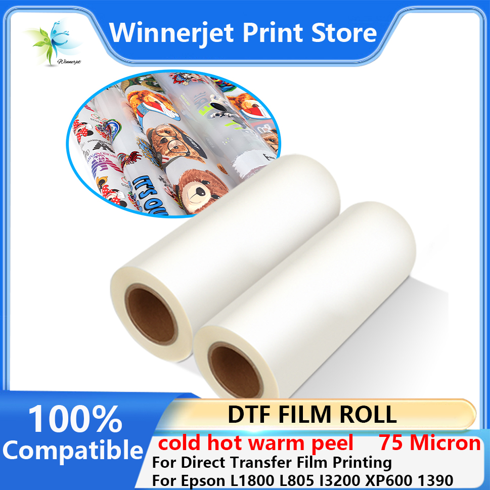 Dtf Hot Peel Film - Rouleau de Film PET DTF 30cm