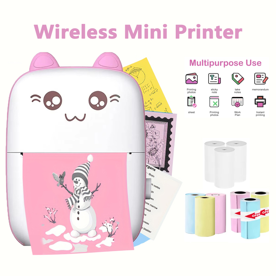 Commercial Photo Printer - 58mm Mini imprimante Portable imprimante thermique