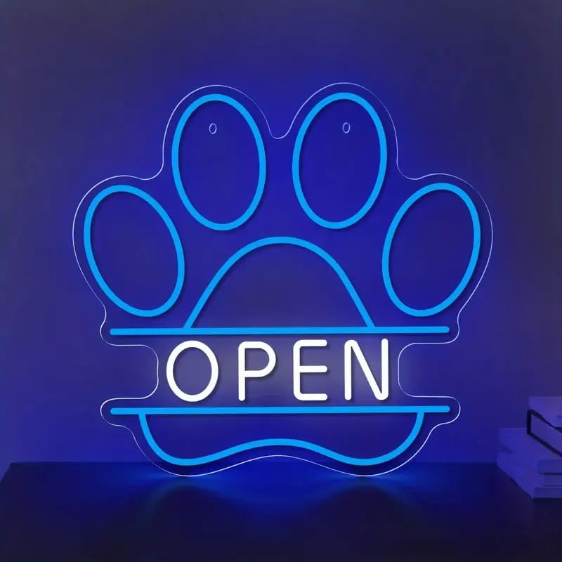 Commercial Printing Shop - Enseigne au néon LED USB à