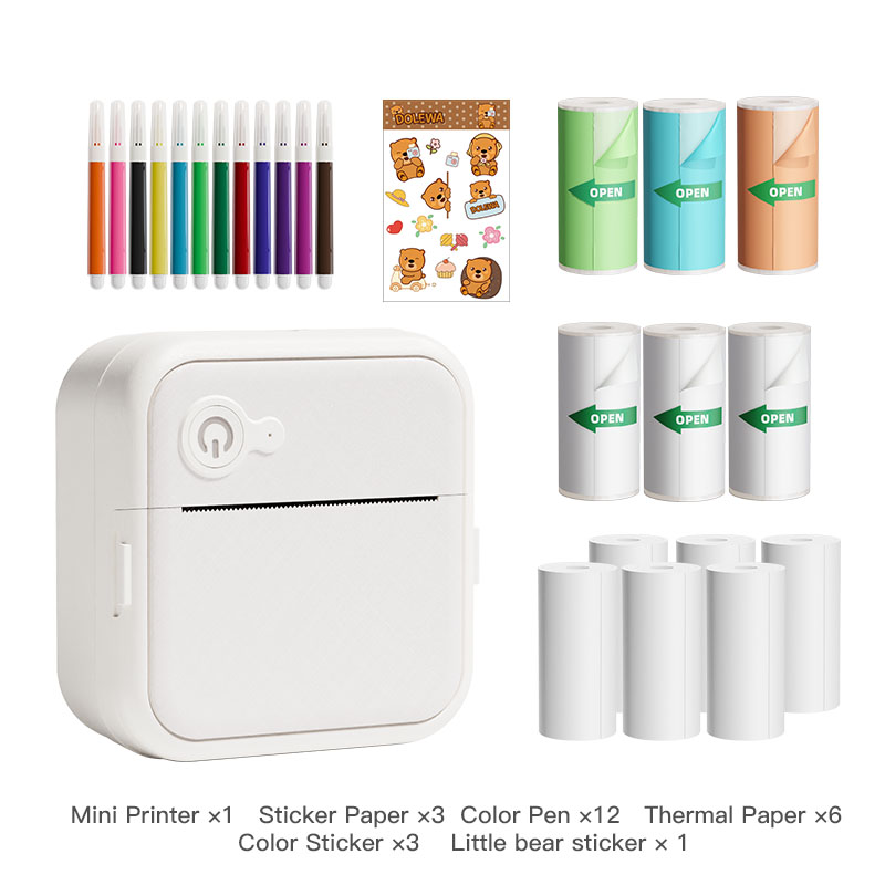 Commercial Photo Printer - Mini imprimante D8 portable, imprimante thermique