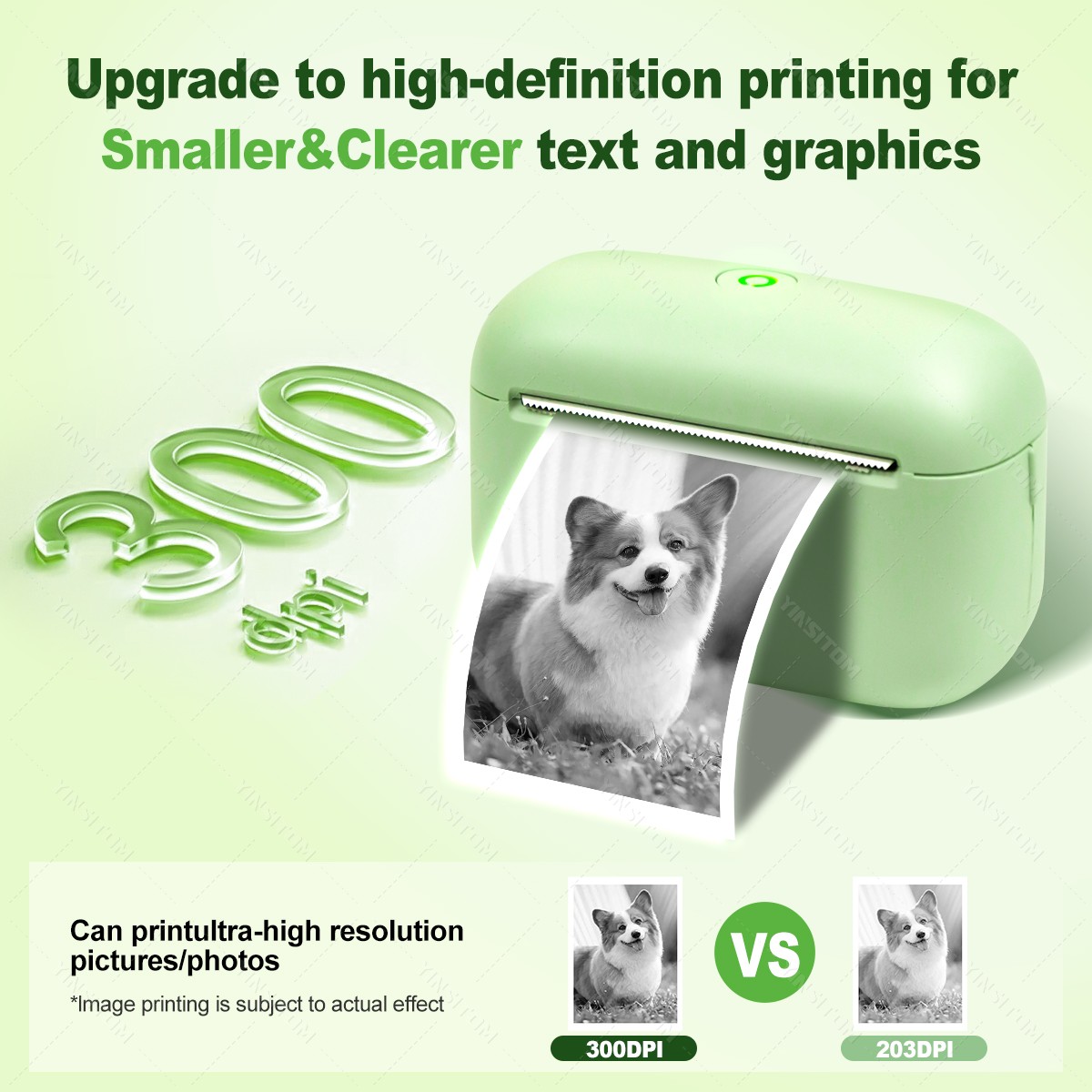 F2 HD 300dpi Mini imprimante d - Commercial Photo Printer avis et prix