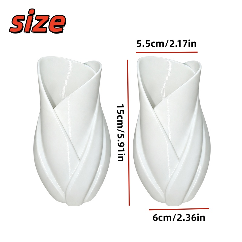 Ensemble de deux vases sculptu - Commercial Printing Shop avis et prix