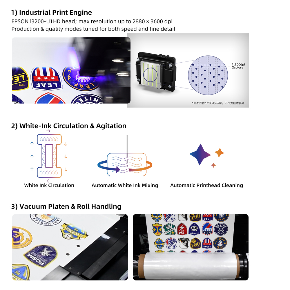 Imprimante d'étiquettes UV DTF - Dtf Printer Machine avis et prix
