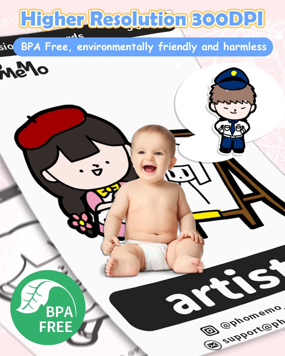 Phomemo-Imprimante photo sans  - Commercial Photo Printer avis et prix