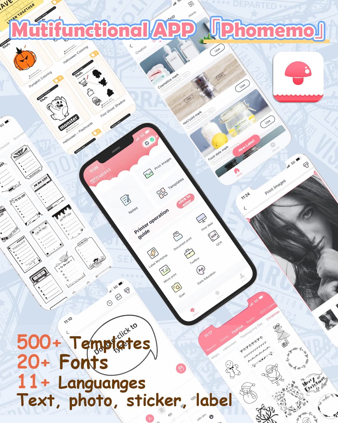 Phomemo-Imprimante photo sans  - Commercial Photo Printer avis et prix