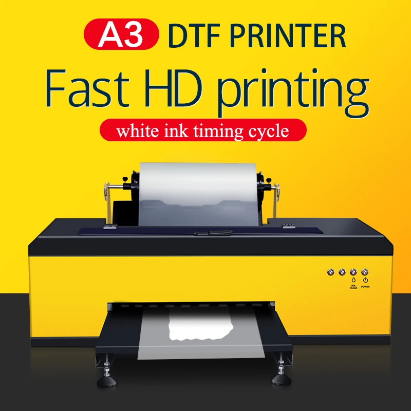 Nouvelle imprimante DTF jaune  - Dtf Film Roll A3 avis et prix